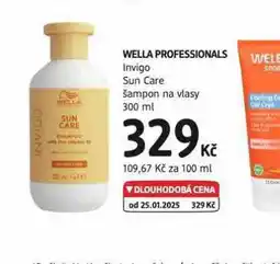 dm drogerie Wella professional šampon nabídka