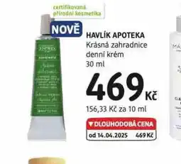 dm drogerie Havlík apoteka krém nabídka