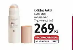 dm drogerie Loreal paris rozjasňovač nabídka