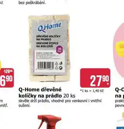 Teta Q home dřevěné kolíčky na prádlo nabídka