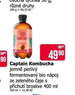 Teta Captain kombucha nabídka