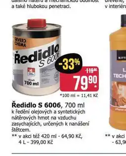 Teta Ředidlo s6006 nabídka