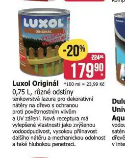 Teta Luxol original nabídka