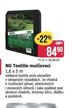 Teta Ng textilie mulčovací nabídka