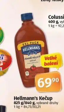 Coop Hellmann´s kečup nabídka