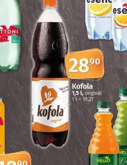 Coop Kofola 1,5l nabídka