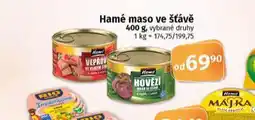 Coop Hamé maso ve šťávě nabídka