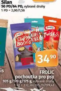 Coop Frolic pochoutky pro psy nabídka