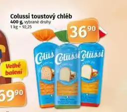 Coop Colussi toustový chléb nabídka