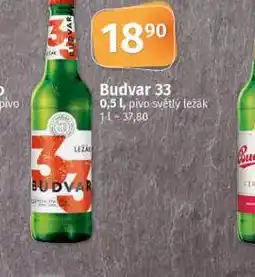 Coop Pivo budvar 33 nabídka
