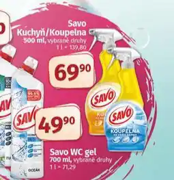 Coop Savo kuchyně / koupelna nabídka