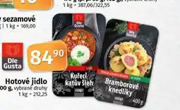 Coop Hotové jídlo nabídka