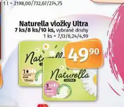 Coop Naturella vložky ultra nabídka