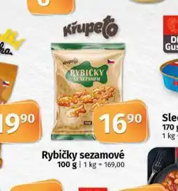 Coop Rybičky sezamové nabídka