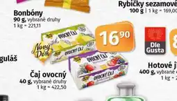 Coop Čaj ovocný nabídka