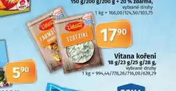 Coop Vitana koření nabídka