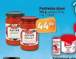 Coop Podravka ajvar nabídka