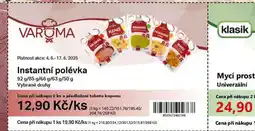 Coop Instantní polévka nabídka