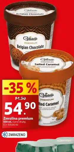 Lidl Zmrzlina premium nabídka