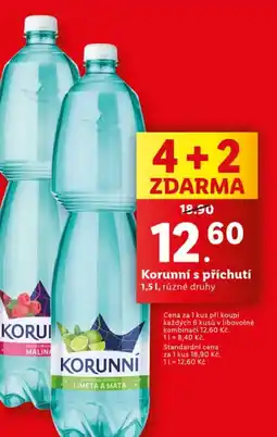 Lidl KORUNNÍ s příchutí nabídka