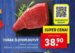 Lidl Tuňák žlutoploutvý nabídka