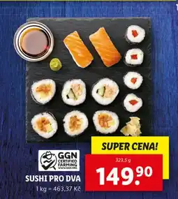 Lidl Sushi pro dva nabídka