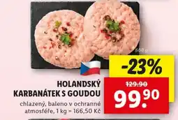 Lidl Holandský karbanátek s goudou nabídka