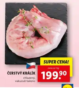 Lidl Čerstvý králík nabídka