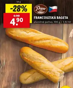 Lidl Francouzská bageta nabídka