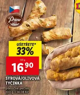 Lidl Sýrová/olivová tyčinka nabídka