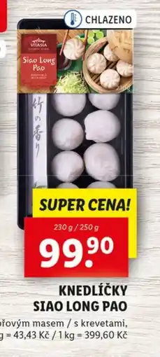 Lidl VITASIA Knedlíčky Siao long pao nabídka