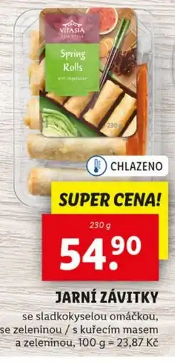 Lidl VITASIA Jarní závitky nabídka