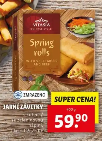 Lidl VITASIA Jarní závitky nabídka