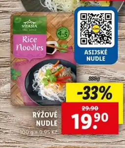 Lidl VITASIA Rýžové nudle nabídka