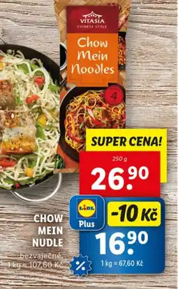 Lidl VITASIA Chow mein nudle nabídka