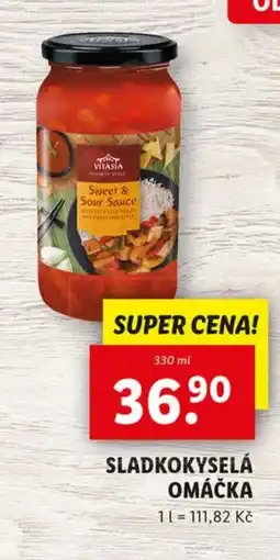 Lidl VITASIA Sladkokyselá omáčka nabídka