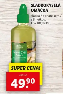 Lidl VITASIA Sladkokyselá omáčka nabídka