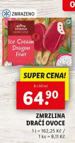 Lidl VITASIA Zmrzlina dračí ovoce nabídka