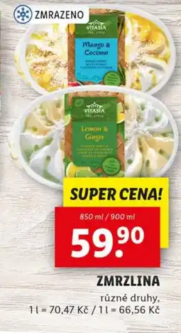 Lidl VITASIA Zmrzlina nabídka