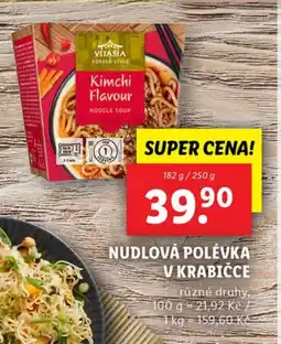 Lidl VITASIA Nudlová polévka v krabičce nabídka