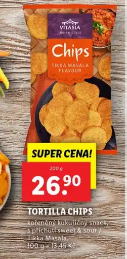 Lidl VITASIA Tortilla chips nabídka