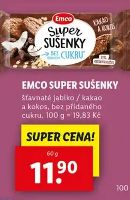 Lidl EMCO Super sušenky nabídka
