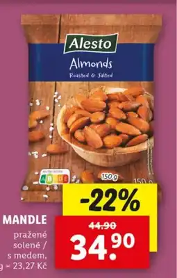 Lidl ALESTO Mandle nabídka