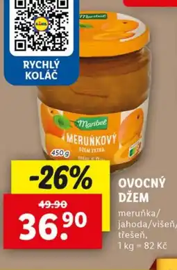Lidl Ovocný džem nabídka