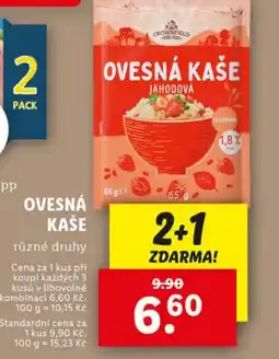 Lidl Ovesná kaše nabídka