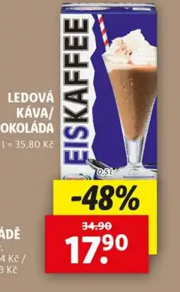 Lidl EISKAFFEE Ledová káva/ čokoláda nabídka
