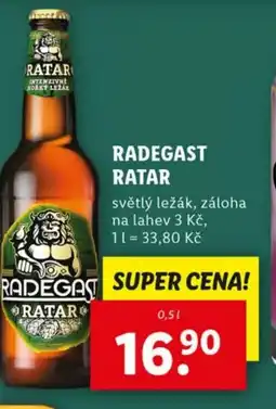 Lidl Radegast Ratar nabídka