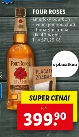 Lidl Four Roses nabídka