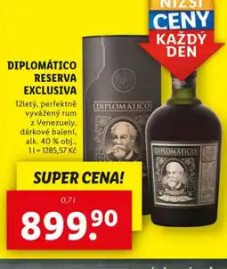 Lidl Diplomático Reserva exclusiva nabídka