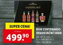 Lidl Ron Centenario Degustační sada nabídka